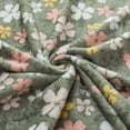 thumbnail image 3 of Mainstays Plush Throw Blanket Floral, 3 of 7