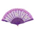 thumbnail image 1 of Paper Fans Set - LED Handheld Fan for Parties Large Functional Fan for Dancing Glowing Performance for Weddings and Home Decorations, 1 of 4