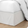 thumbnail image 1 of Bare Home Jupe de Lit Double Brossage - Premium 1800 Collection - Retombée de 15 Pouces - Double, Crème, 1 of 4