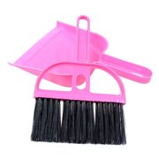 Jierger Small Broom and Dustpan Set, Mini Dust Pans and Brush Set, Broom with Dustpan Combo Set for Home Cleaning, Sofa, Kitchen, Table, Countertops, Storage Shelves Area