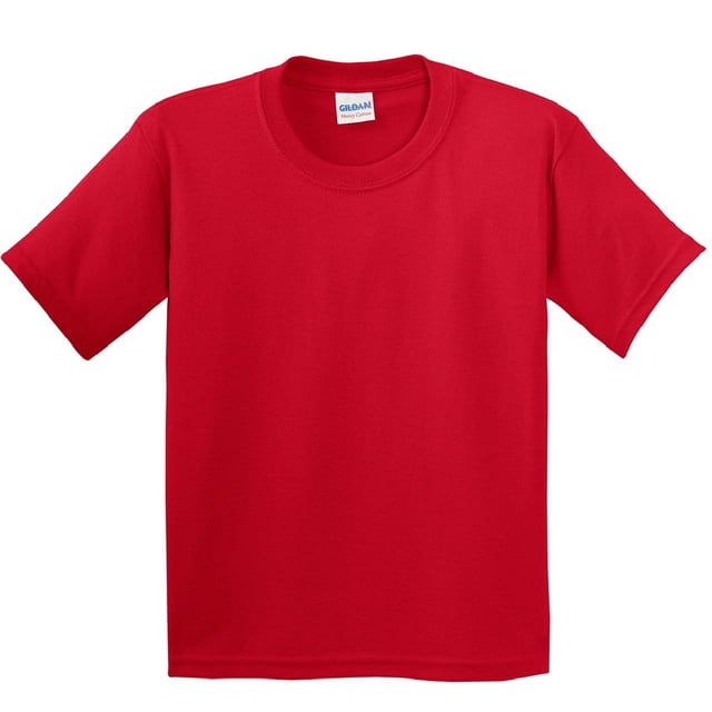 Gildan T-Shirt en Coton Épais pour Jeunes