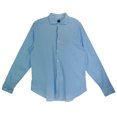 thumbnail image 1 of Fedeli Chemise Habillée Homme Bleu Clair Sean ml. Panamino Dusty - 43 Régulier, 1 of 2