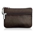 thumbnail image 2 of MesaSe ESTONE Soft Men  Card Coin Key Holder Zip Genuine Leather Wallet Pouch Bag Purse, 2 of 17