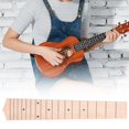 thumbnail image 4 of Wchiuoe Maple Ukulele Fingerboard, Firm Ukulele Fingerboard, Guitar Ukulele For Professional Use General Purpose, 4 of 8