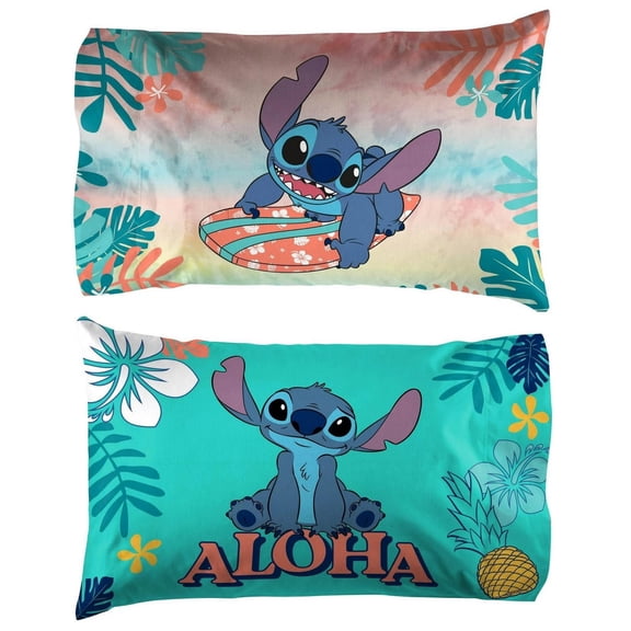 Lilo & Stitch Island Vibes Kids' Reversible Standard Pillowcase