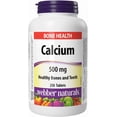 thumbnail image 1 of Webber Naturals® Calcium 500 mg, 1 of 7