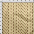 thumbnail image 3 of oneOone Georgette Viscose Fabric Leaves & Flower Floral Printed Craft Fabric BTY 42 Inch Wide, 3 of 4