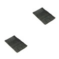 thumbnail image 1 of Youkk Polyester Chenille Bath Mat - Strong Water Absorption Exquisite Crafted Soft Texture No Shedding Deep Grey 40cm*60cm 2Set, 1 of 6