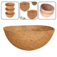 thumbnail image 4 of Feimier Premium Coco Fiber Hanging Basket Liners- 3-Pack, 810121416 Inch Sizes-, 4 of 7