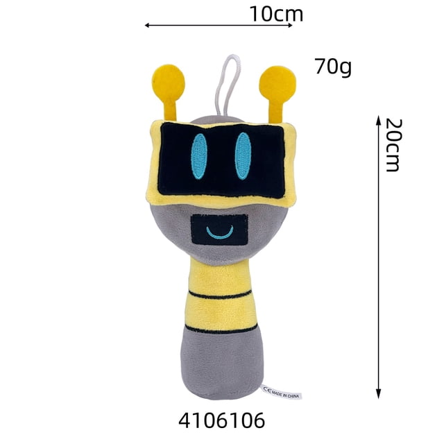 Sprunki Plush Game-Related Plush Toys Robot