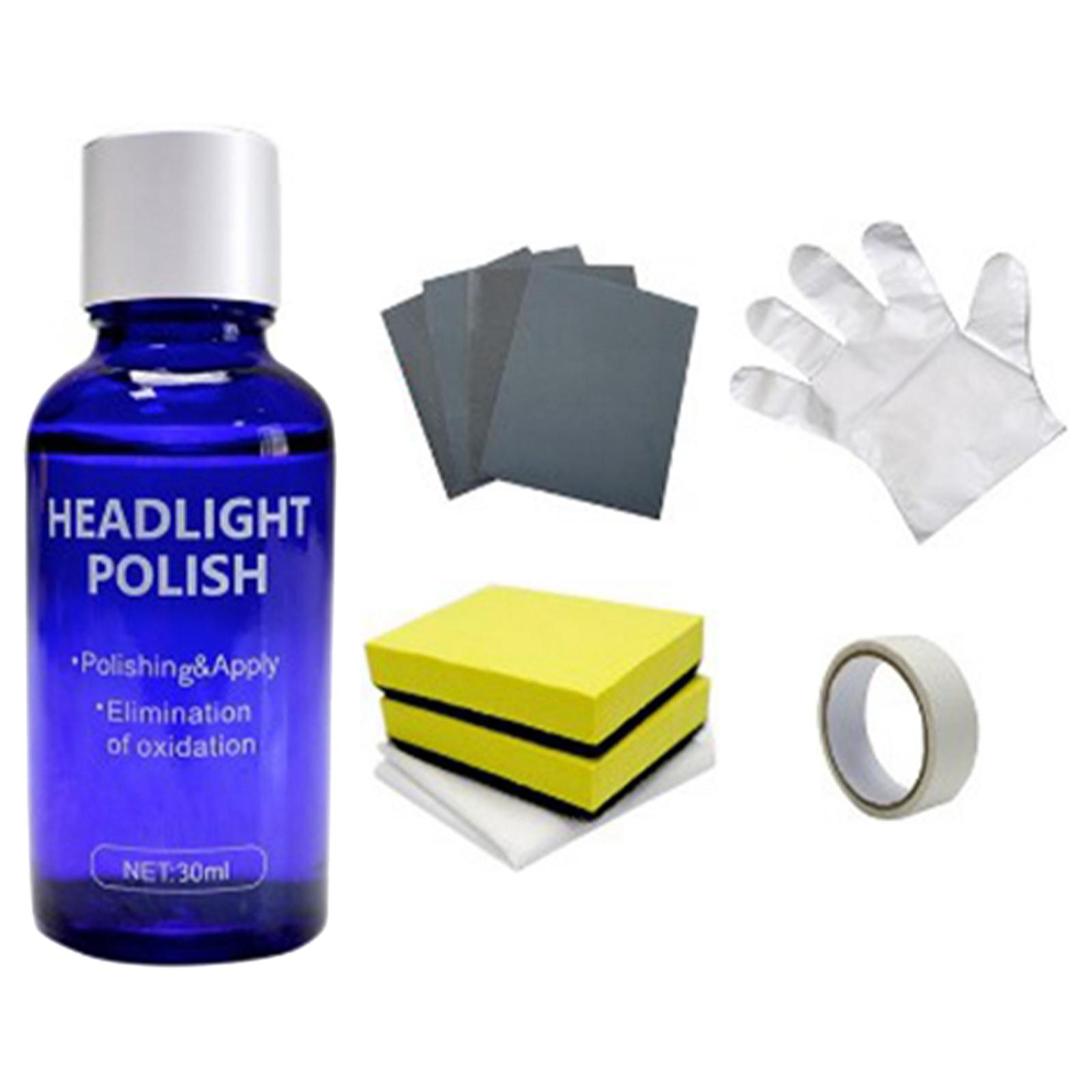 Restaurateur de Phares, Rénovateur de Lentilles, Fluide de Réparation, Polissage de Lumière 30ml