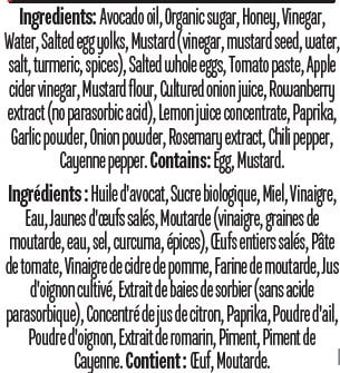 Douce Et Audacieuse Sauce A Poulet de Chosen Foods 266 ml