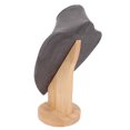 thumbnail image 2 of Collier Présentoir, Multipurpose Scratch Résistance Bois Stable Base Élégant Bijoux Buste Stand pour la Maison pour Salon Gris, 2 of 8