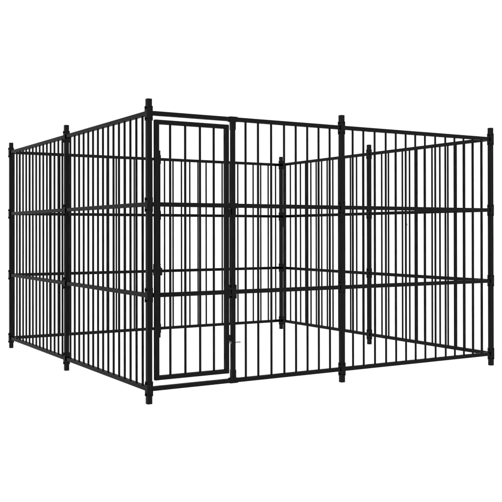 vidaXL Niche pour Chien Extérieure 300x300x185 cm