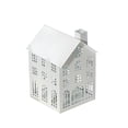 thumbnail image 1 of White Metal House Tealight Holder (Large), 1 of 3