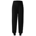 thumbnail image 5 of Dealovy Yoga Pants Womens High Waisted Belly Control Workout Running Sweatpants Solid Color Jogger Trousers, 5 of 5