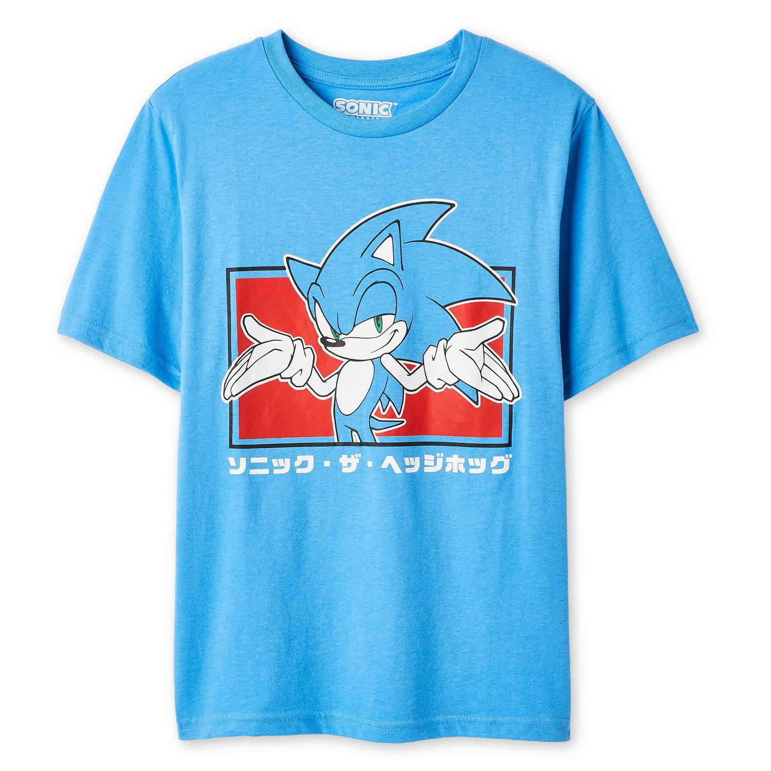 T-shirt à imprimé graphique Sonic Le Hérisson pour garçons