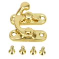 thumbnail image 4 of 30pcs Antique Bronze Iron Padlock Hasp Hook Lock For Mini Jewelry Wooden Box, 4 of 5
