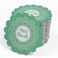 thumbnail image 4 of Inkdotpot Happy Diwali Bottle Tag Real Silver Foil Favor Hang Tags Pack Of 50, 4 of 6