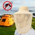 thumbnail image 1 of Chmadoxn Hair Towels,Towel For Hair Mosquito Net Hat Mosquito Net Head Hat Sun Hat With Net Bee Hat Hunting Hat For Outdoor Camping And Gardening fold hode, 1 of 4
