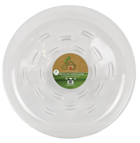 Soucoupe recyclée Floor Guard de Plastec de 30,5 cm (12 po)