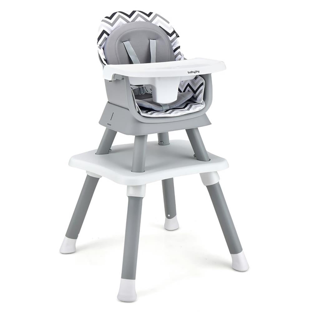Pemberly Row 8 in 1 Baby High Chair Convertible Dining Booster Seat Strip