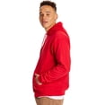 thumbnail image 1 of Hanes Chandail à Capuchon en Molleton EcoSmart pour Hommes, 2TG, Rouge Foncé, 1 of 4