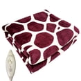 thumbnail image 1 of Yhmxh Heated Blanket-Electric Blanket Weighted Blanket Cozy Soft Flannel Electric Heated Winter Blanket Blanket Electric Heated Soft Timing Function the blanket, 1 of 7