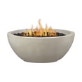 thumbnail image 1 of Real Flame Foyer Extérieur Rond au Propane de 38 po Eldora en Gris, 1 of 7