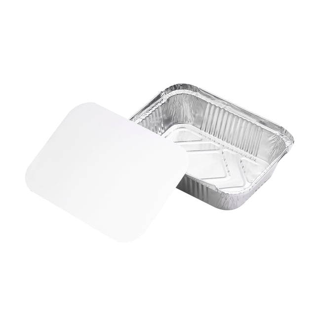 Amdohai Disposable Aluminum Foil Pan Containers Takeout Pans with Lids for