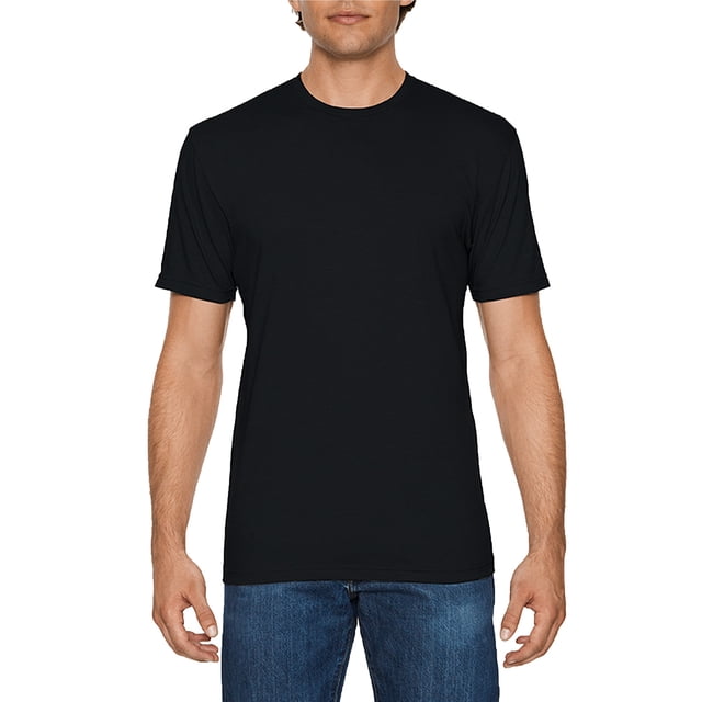 Softstyle CVC T-Shirt, S, Pitch Black