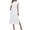 White# dresses for women, variant on Oksale Maxi Dresses for Women Cozy Loose Sleeveless Sundresses Casual Crewneck Summer Dress Elegant Classic Solid Colour Dresses with Pockets White XL