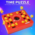 thumbnail image 4 of SIYTUAU Matching Game Early Education Parent Child Educational Toy Funny Board Game With Timer Puzzle Time Pairing Activity Plastic Learning Game, 4 of 8