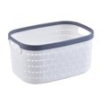 thumbnail image 3 of Save Space With Multi-colored Container Plastic Organizing Plastic Dustproof Organizer Box For Storage Organizing white L, 3 of 9
