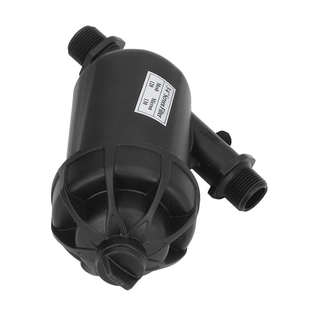 Drip G3/4 Inch Male Thread Screen Irrigation Filter 120 Mesh Drip Irrigation Filter for Garden Greenhouse