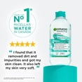 thumbnail image 2 of Garnier Micellar Water, Makeup Remover, All-In One Cleanser, 700 mL, 2 of 9