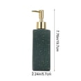 thumbnail image 3 of Birdeem Glass Foaming Soap Dispenser,Refillable Soap Dispenser with Square Design for Bathroom and Kitchen,Foam Pump Bottle for Hand Soap and Body Wash,11.8 Oz Capacity, 3 of 9