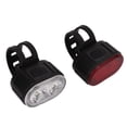 thumbnail image 1 of LED Bike Lights Set, Bike Light Set IPX5 Waterproof ABS Silicone 350Lm Low Battery Reminder USB Rechargeable  for Camping, 1 of 7