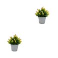 thumbnail image 3 of Maytalsory Elegant For Stylish Home Decor With Fake Flowers And Plants Long-lasting yellow 2Set, 3 of 6
