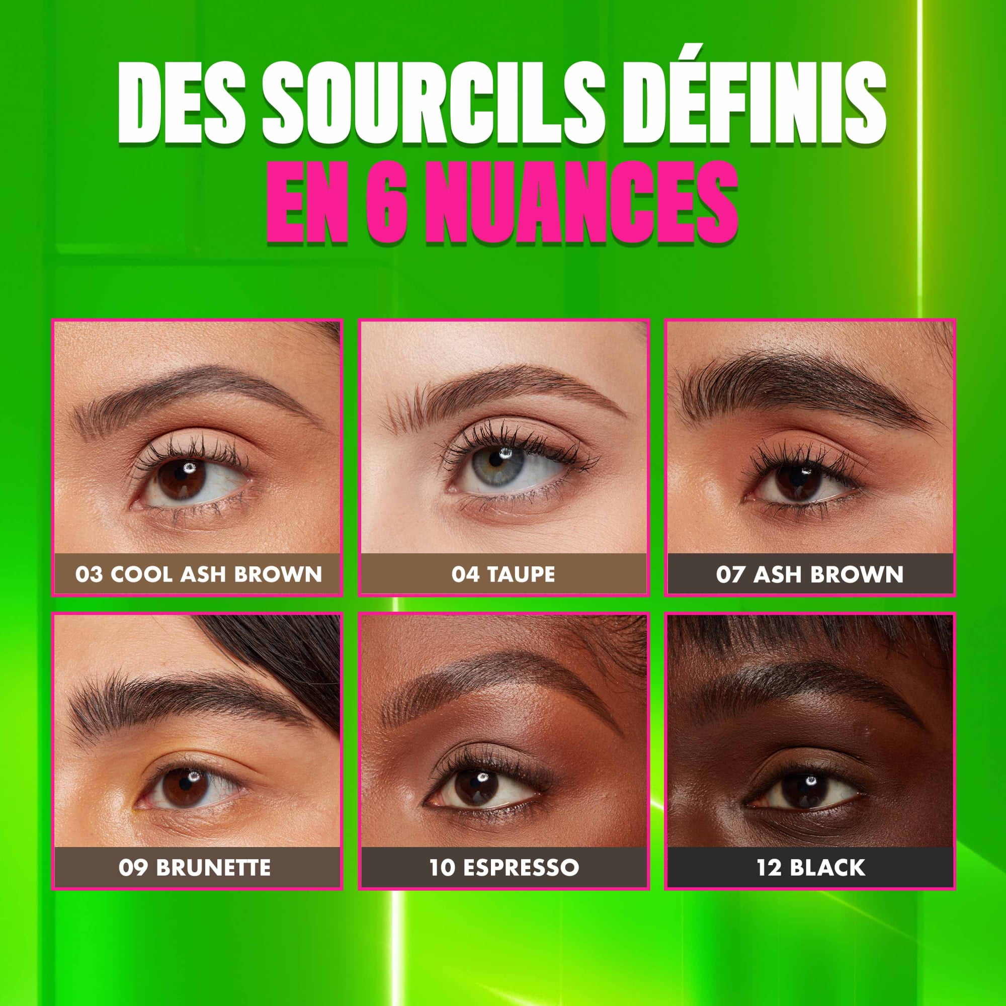 NYX Professional Makeup Crayon à sourcils double côtés Blade & Shade