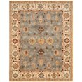 thumbnail image 1 of Safavieh Antiquities Collection AT847A Handmade Traditional Oriental Blue and Ivory Wool Area Rug (3' x 5'), 1 of 3