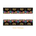 thumbnail image 1 of thinsony Black Gold New Year Party Decoration Props Paper Plates Paper Cups Paper Towels Tablecloths Disposable Tableware Set, 1 of 2