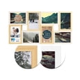 thumbnail image 2 of Hauz FRM7128 - 8 Images 4x6 Floating Collage Picture Frame White & Light Wood Look, 2 of 2