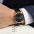 thumbnail image 3 of Heliisoer Hommes Tendance Ultra Mince Montre Minimaliste en Acier Inoxydable Quartz, 3 of 3