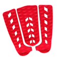 thumbnail image 1 of Almencla 3 Pcs Coussinet de Traction Antidérapant - Planche de Surf EVA Kitesurf Paddleboard Longboard Surf Rouge, 1 of 7