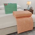 thumbnail image 4 of VogueV Dual-Side Cooling Blanket - Temperature-Regulating Bedding for Hot Sleepers Orange, 4 of 8