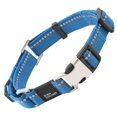 thumbnail image 2 of Pet Life CLSH15BLSM Advent Extérieur Série 3M Réfléchissant 2-en-1 Durable Martingale Formation Laisse & Col & 44; Bleu - Petit, 2 of 4