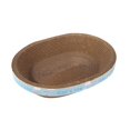 thumbnail image 2 of Oval Corrugated Scratch Pad Scratching Lounge Bed Recycle Board Training Toy Cat 45cmx34cmx9cm, 2 of 7