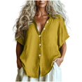 thumbnail image 1 of Chemise de Plage Boutonnée, Aguichant, à Manches Longues, Blouse de Plage, par-Dessus de Maillot de Bain pour Femmes, 1 of 6