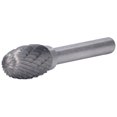 thumbnail image 4 of Rotating Grinder Bit, Labor Saving Straight Shank Easy To Install Fast Chip Removal YG8 Cemented Carbide  Cutting Burrs Die  for Chamfering and Deburring, 4 of 8